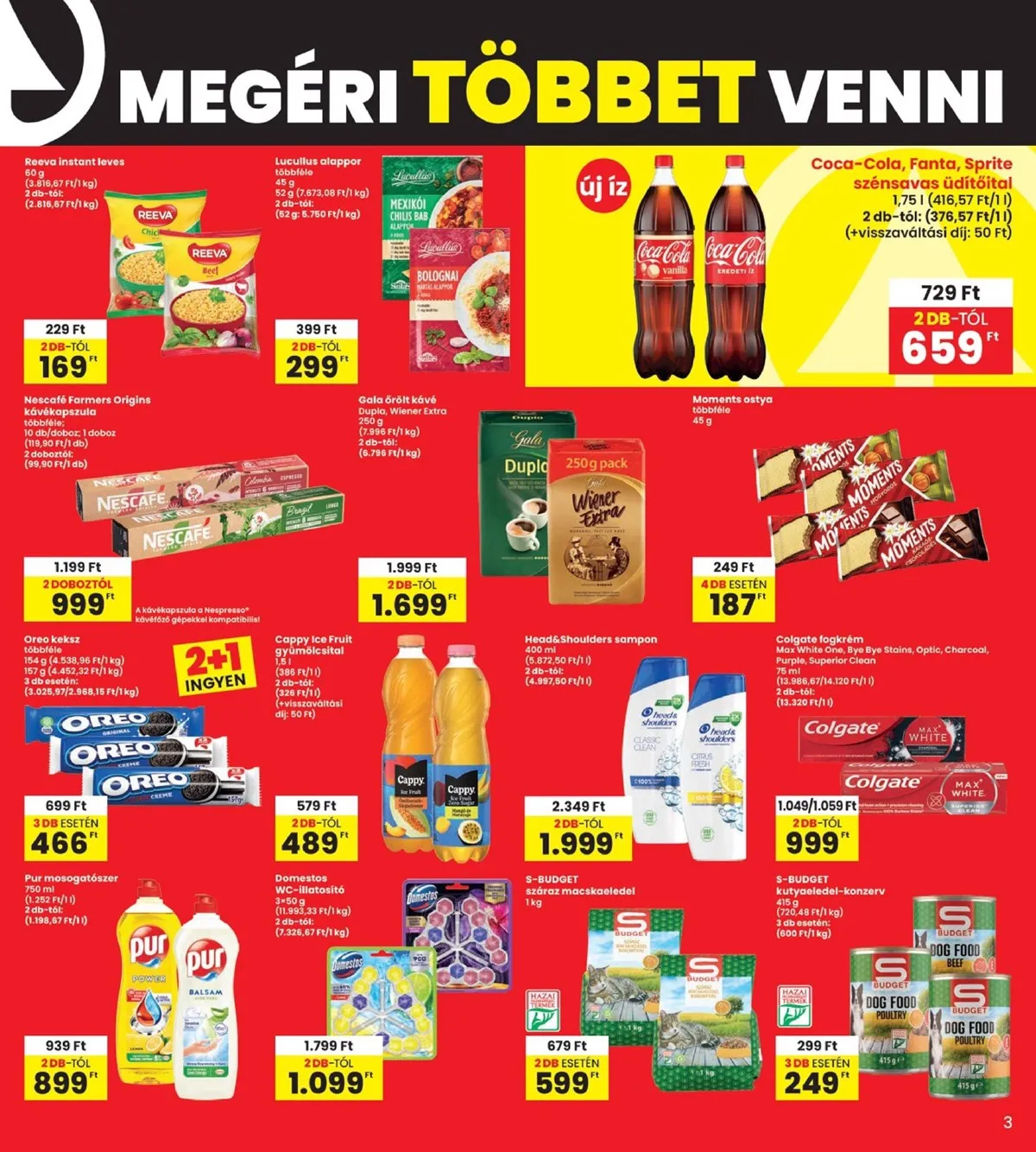 Interspar akciós újság 11.20–11.26 – 3. oldal