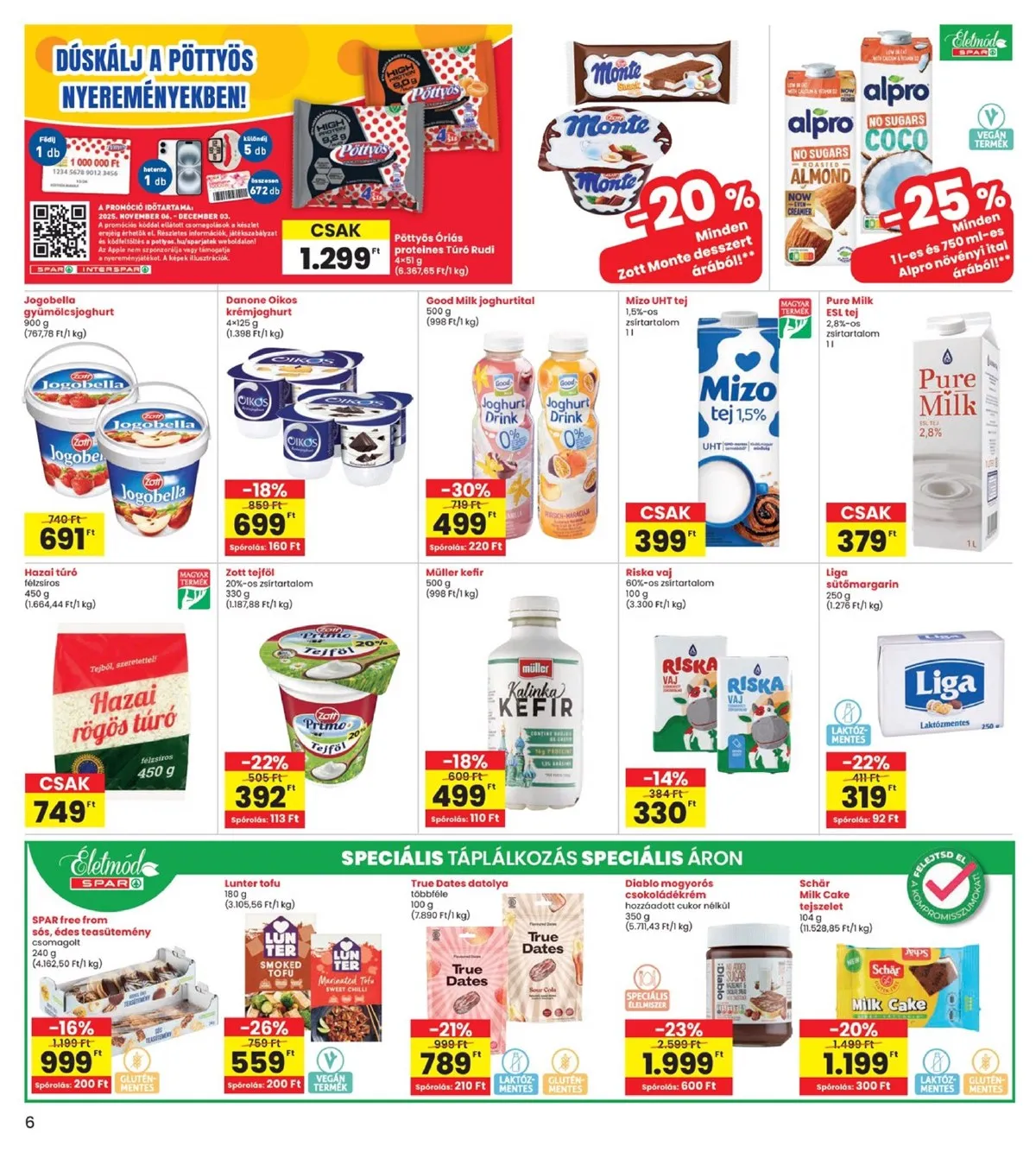 Interspar akciós újság 11.20–11.26 – 6. oldal