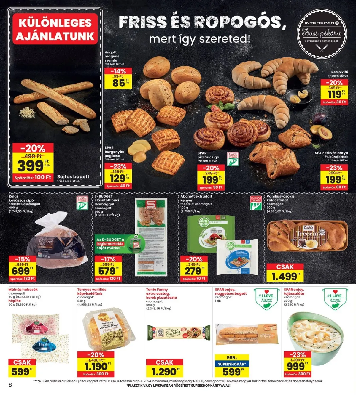 Interspar akciós újság 11.20–11.26 – 8. oldal