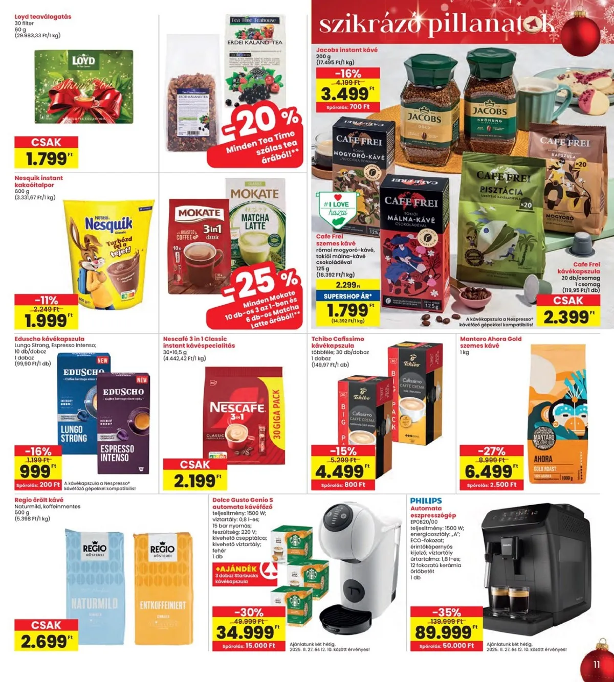Interspar akciós újság 11.27–12.03 – 11. oldal
