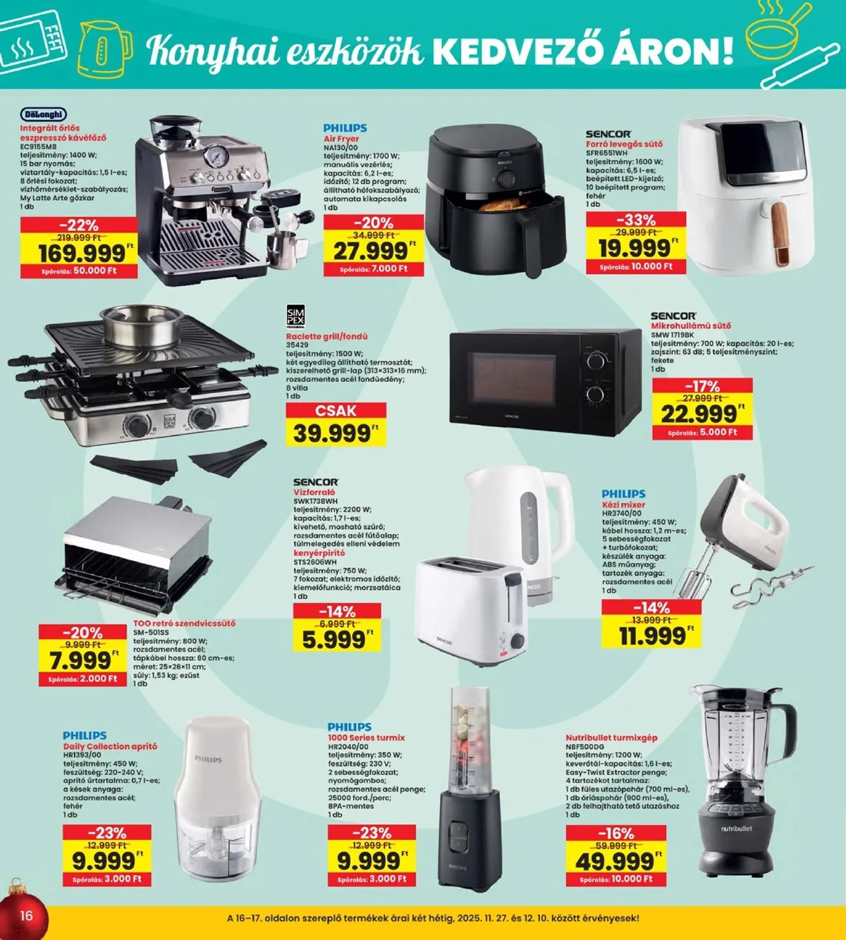 Interspar akciós újság 11.27–12.03 – 16. oldal