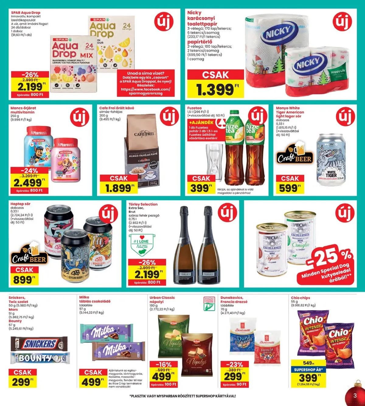 Interspar akciós újság 11.27–12.03 – 3. oldal