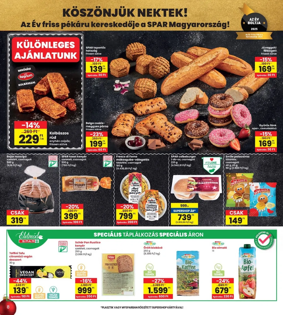 Interspar akciós újság 11.27–12.03 – 8. oldal