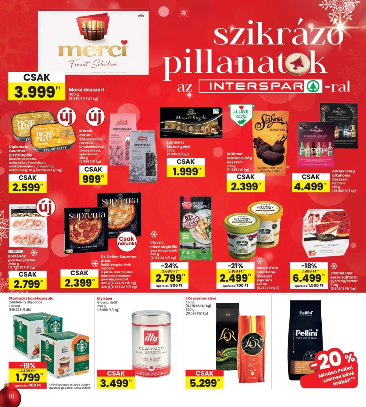 Interspar akciós újság 12.04–12.10 – 10. oldal