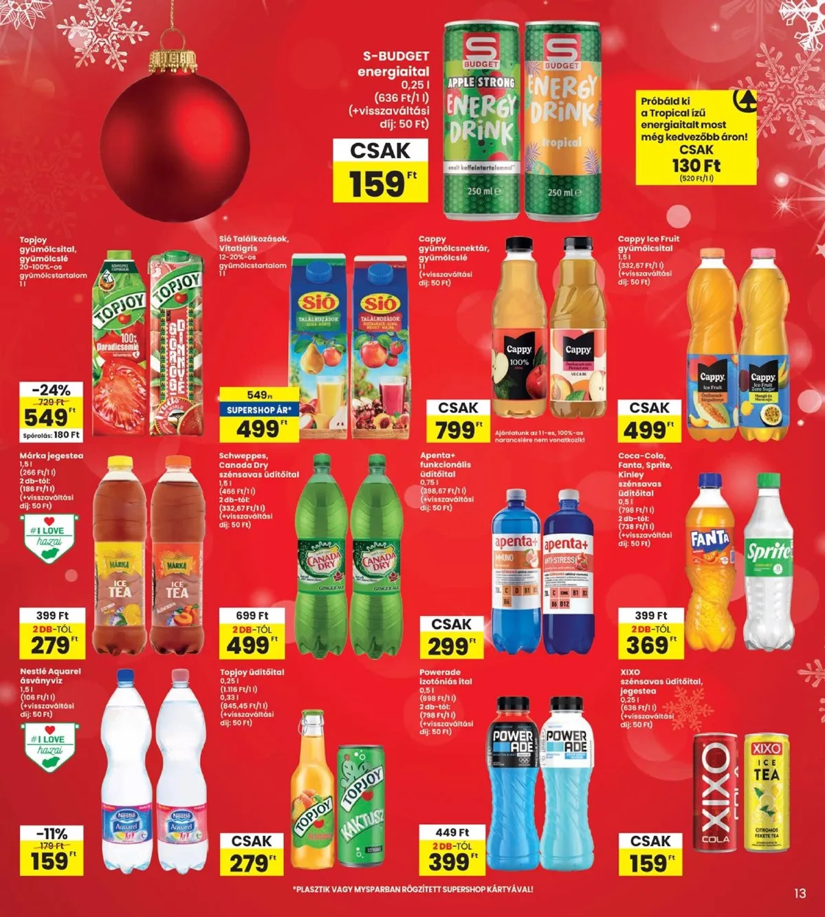 Interspar akciós újság 12.04–12.10 – 13. oldal
