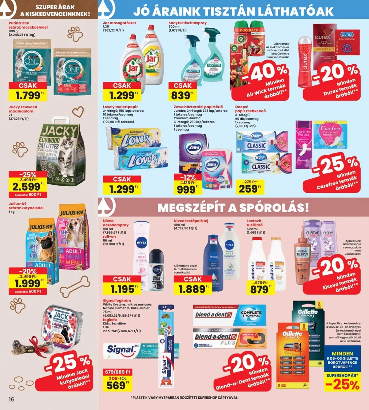 Interspar akciós újság 12.04–12.10 – 16. oldal
