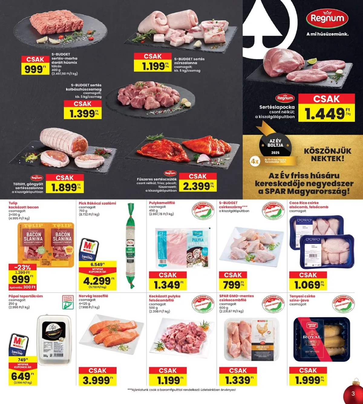 Interspar akciós újság 12.04–12.10 – 3. oldal