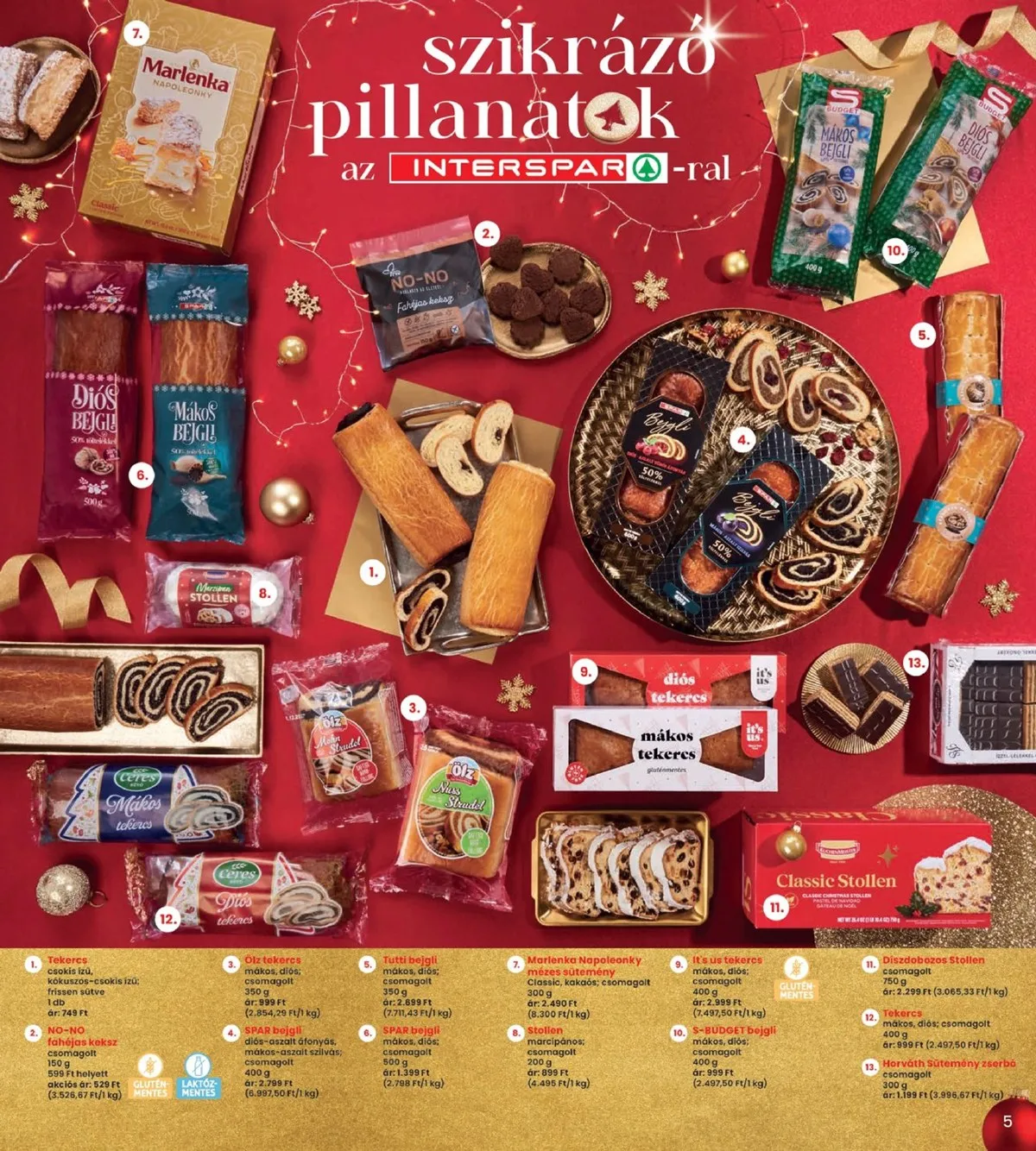 Interspar akciós újság 12.04–12.10 – 5. oldal