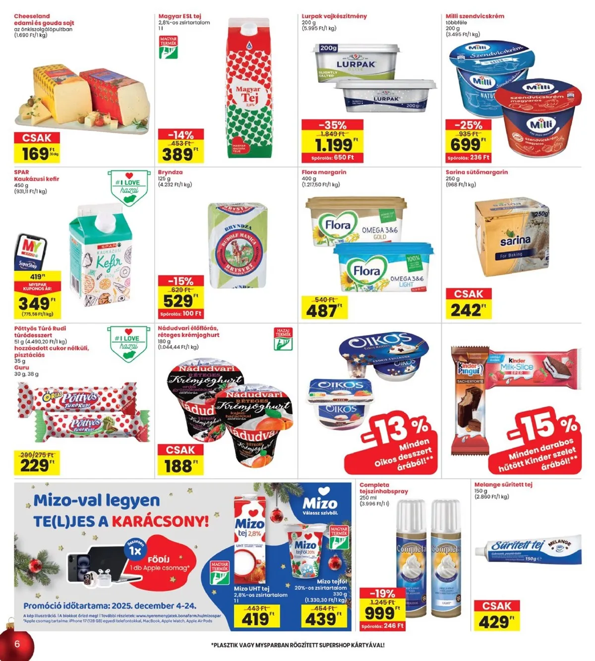 Interspar akciós újság 12.04–12.10 – 6. oldal