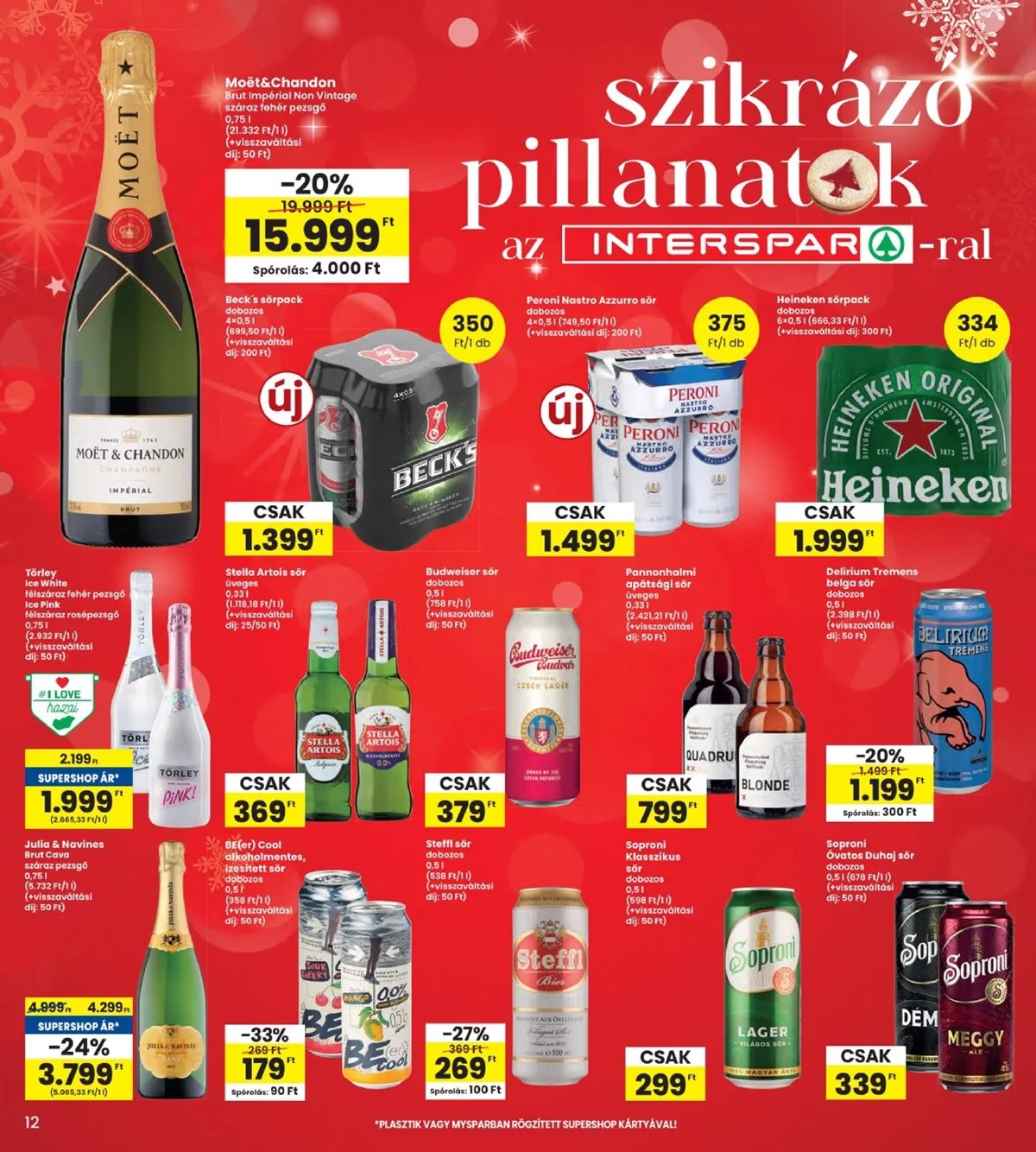 Interspar akciós újság 12.11–12.17 – 12. oldal