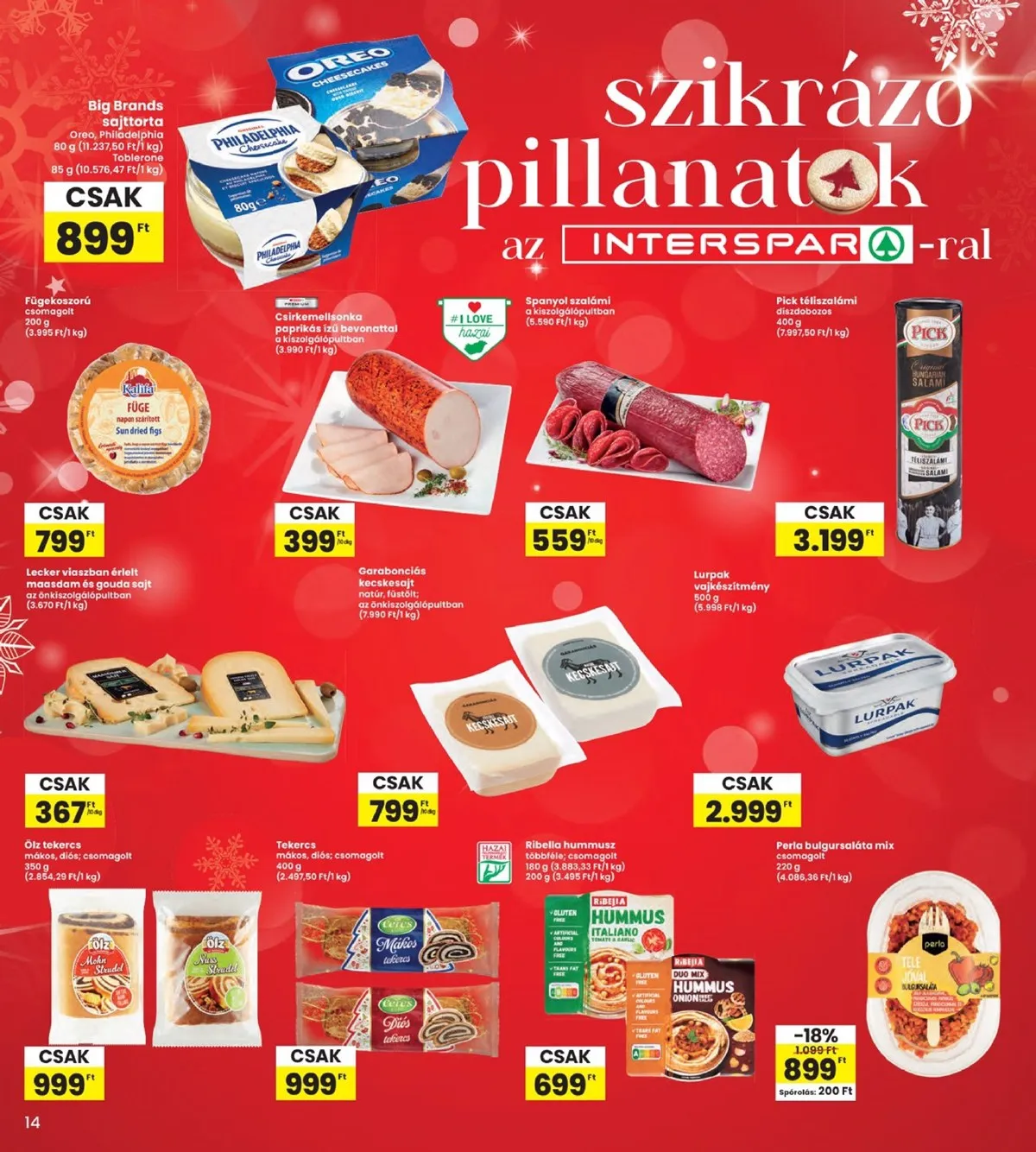 Interspar akciós újság 12.11–12.17 – 14. oldal
