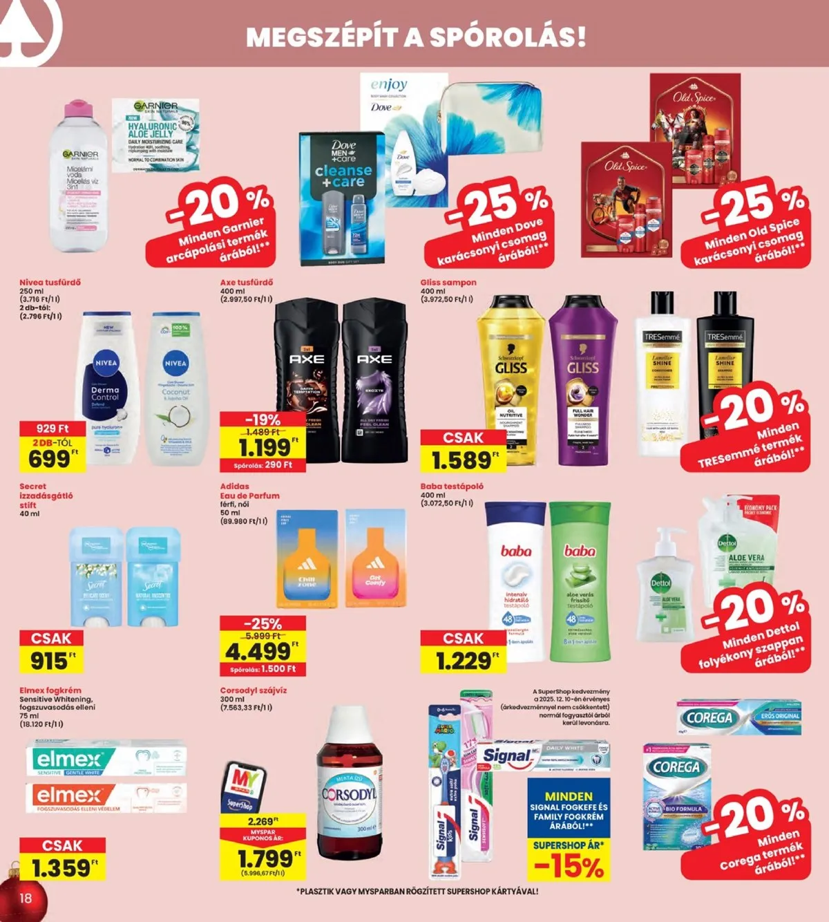Interspar akciós újság 12.11–12.17 – 18. oldal