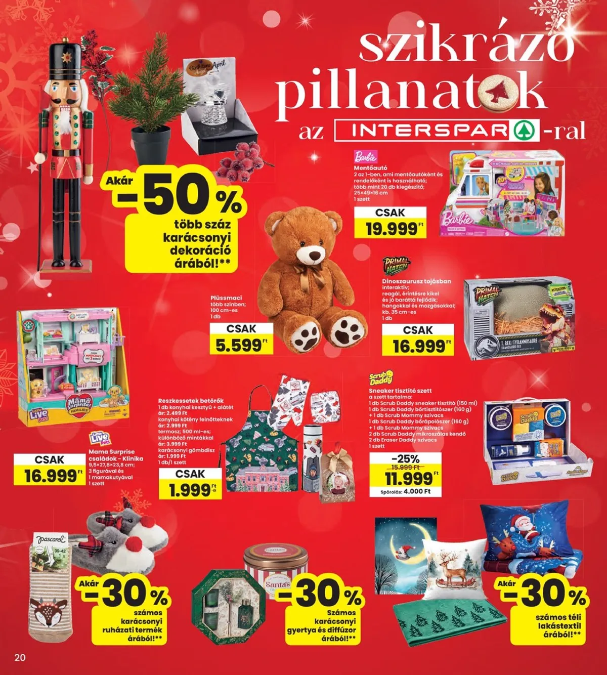 Interspar akciós újság 12.11–12.17 – 20. oldal