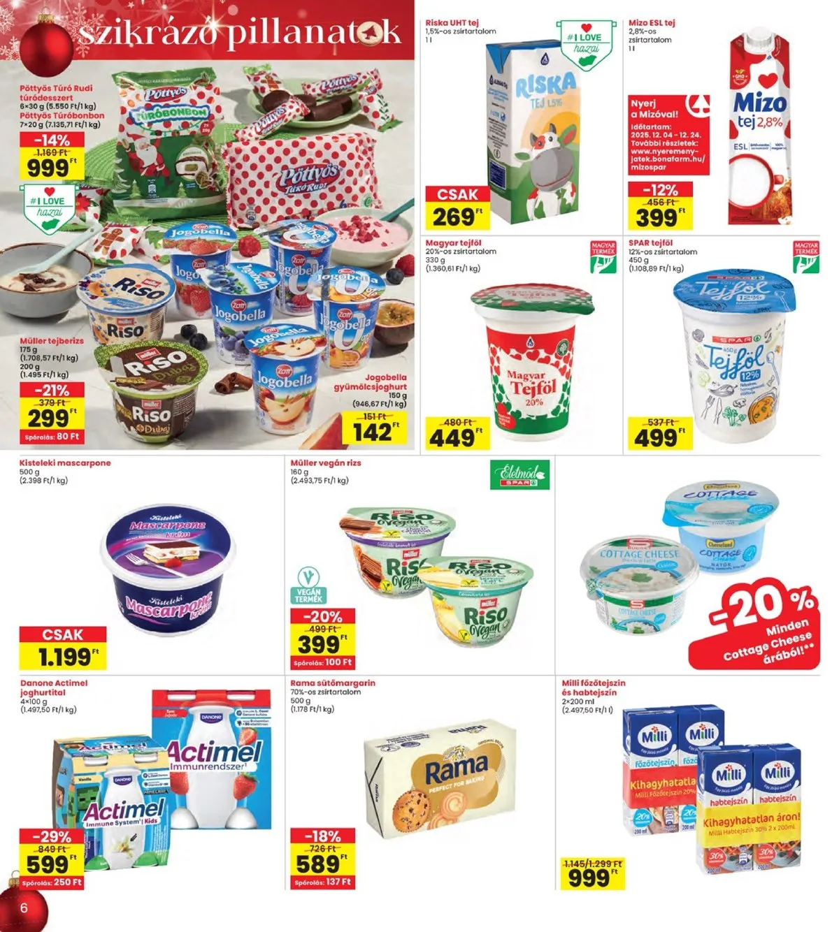 Interspar akciós újság 12.11–12.17 – 6. oldal
