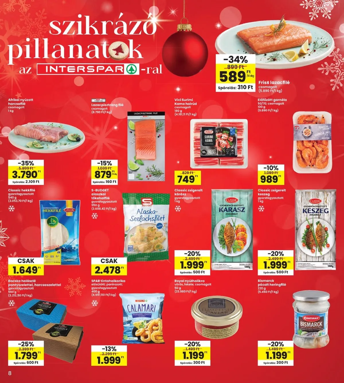 Interspar akciós újság 12.11–12.17 – 8. oldal