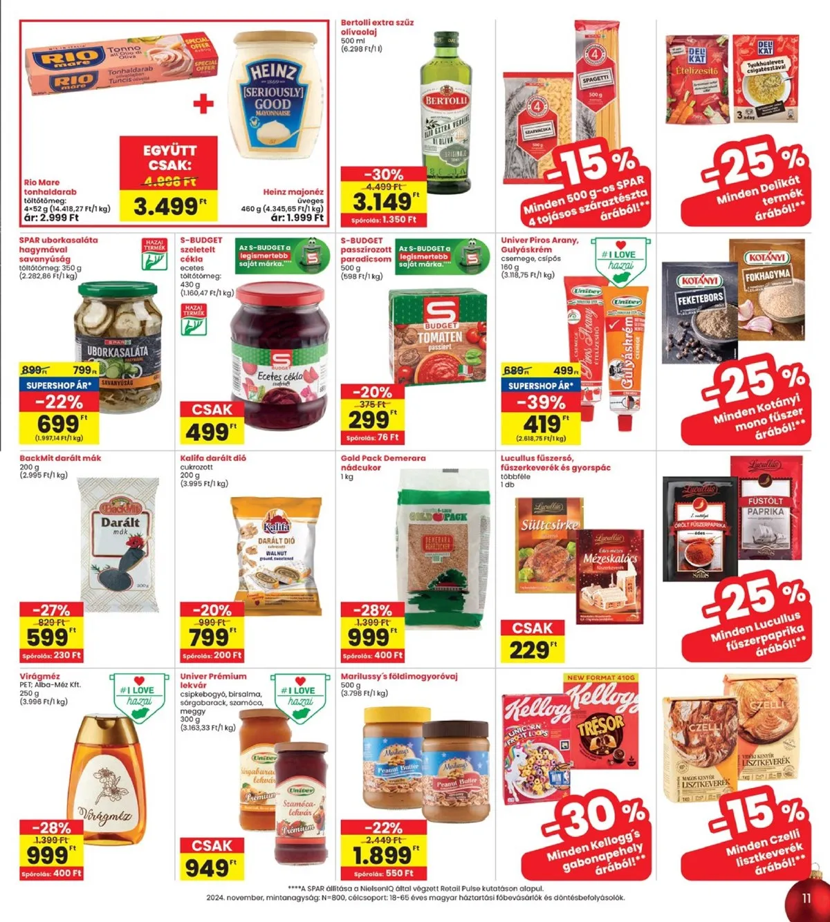 Interspar akciós újság 12.18–12.27 – 11. oldal
