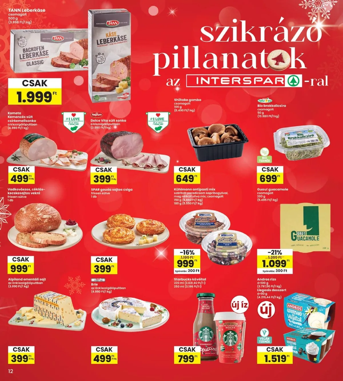 Interspar akciós újság 12.18–12.27 – 12. oldal