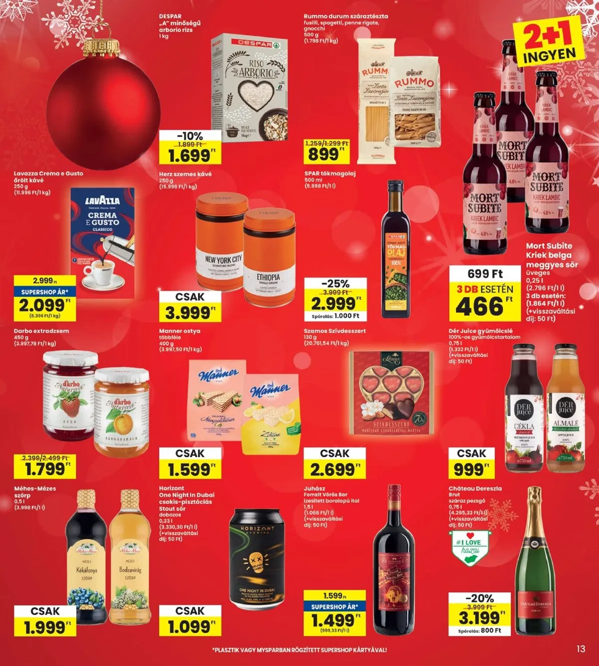 Interspar akciós újság 12.18–12.27 – 13. oldal