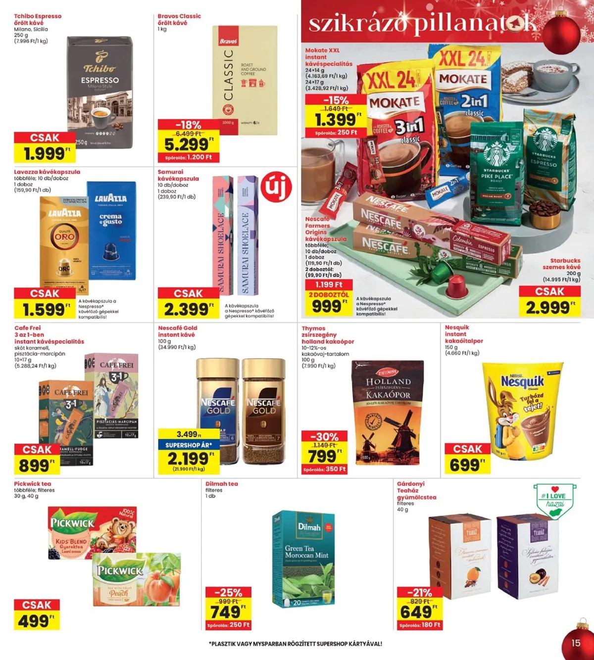 Interspar akciós újság 12.18–12.27 – 15. oldal