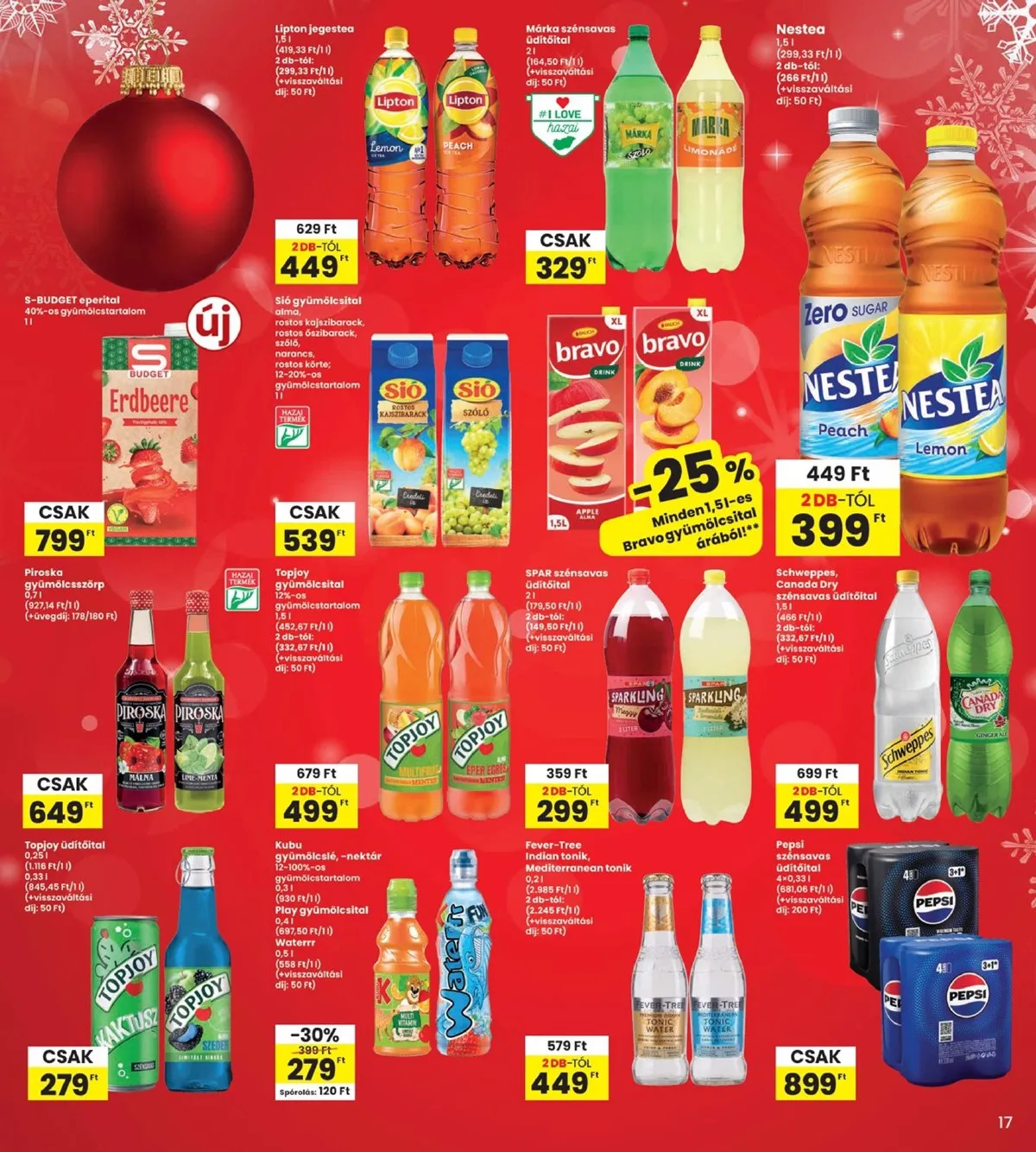 Interspar akciós újság 12.18–12.27 – 17. oldal