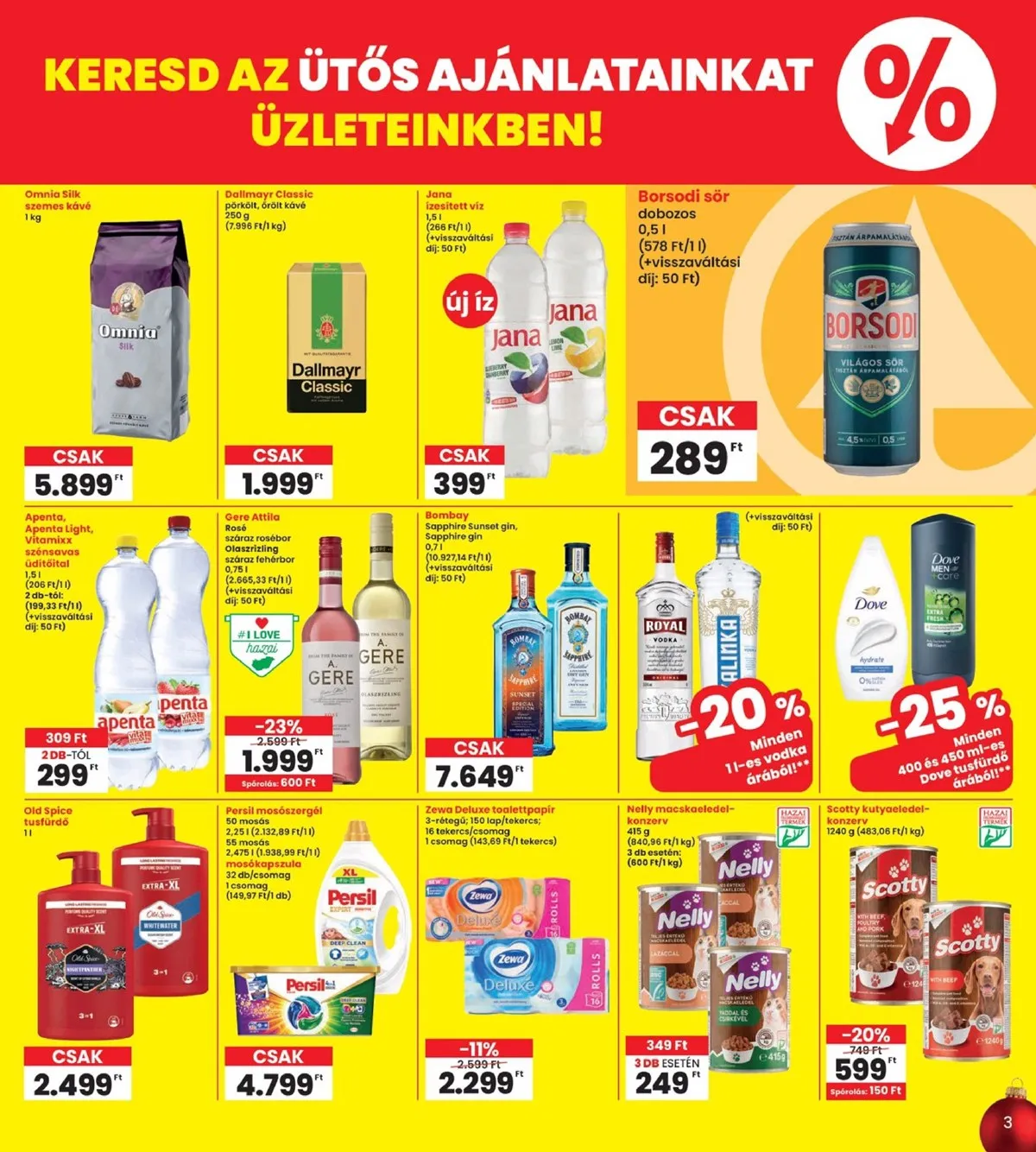 Interspar akciós újság 12.18–12.27 – 3. oldal