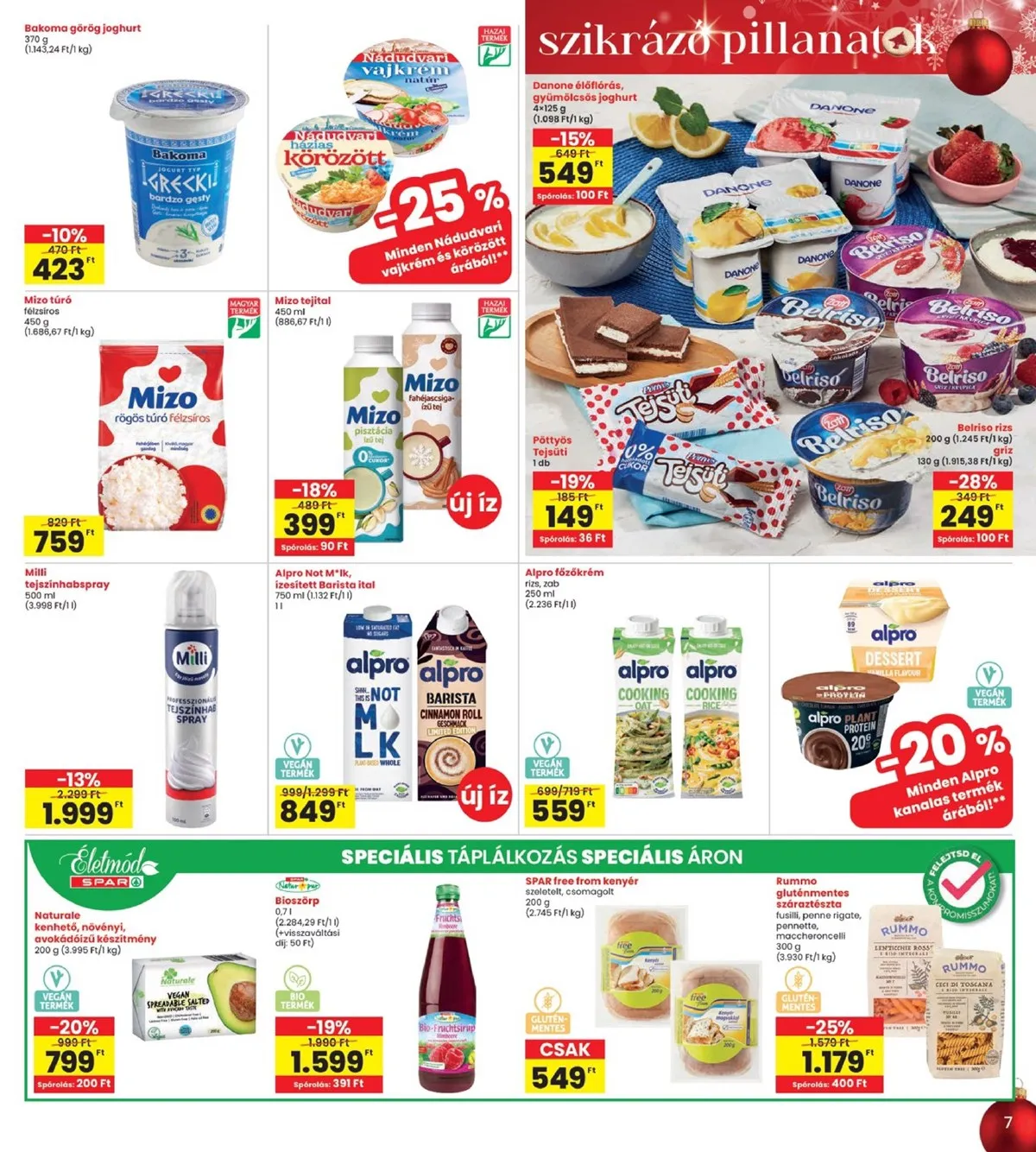 Interspar akciós újság 12.18–12.27 – 7. oldal