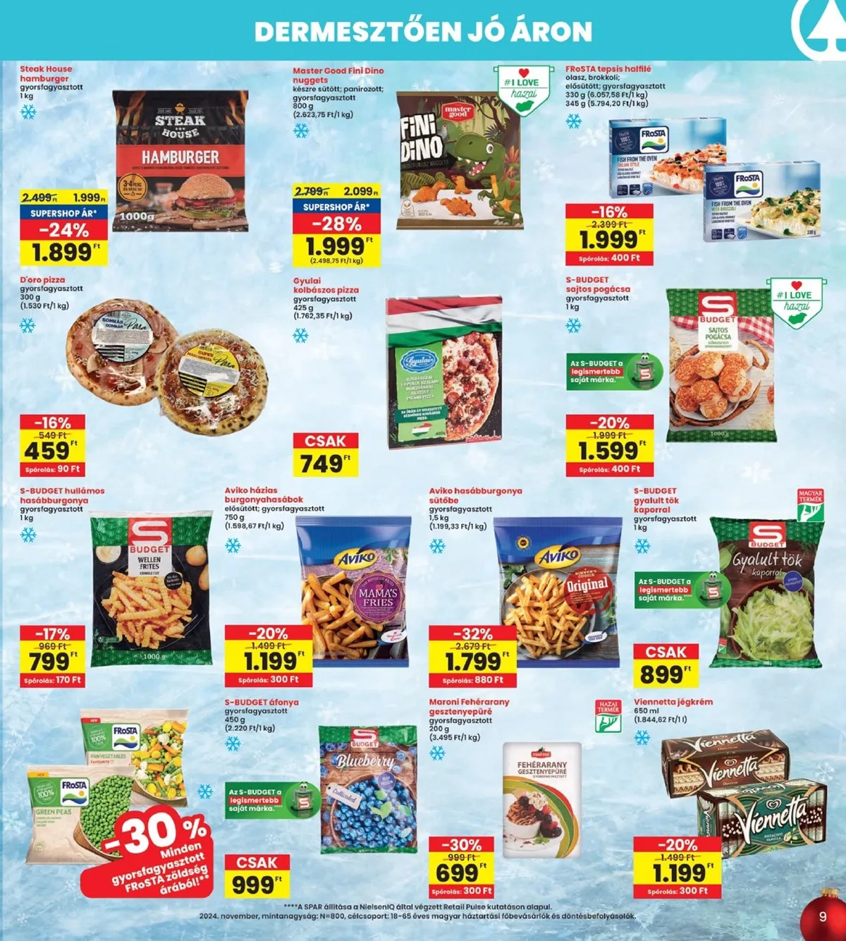 Interspar akciós újság 12.18–12.27 – 9. oldal