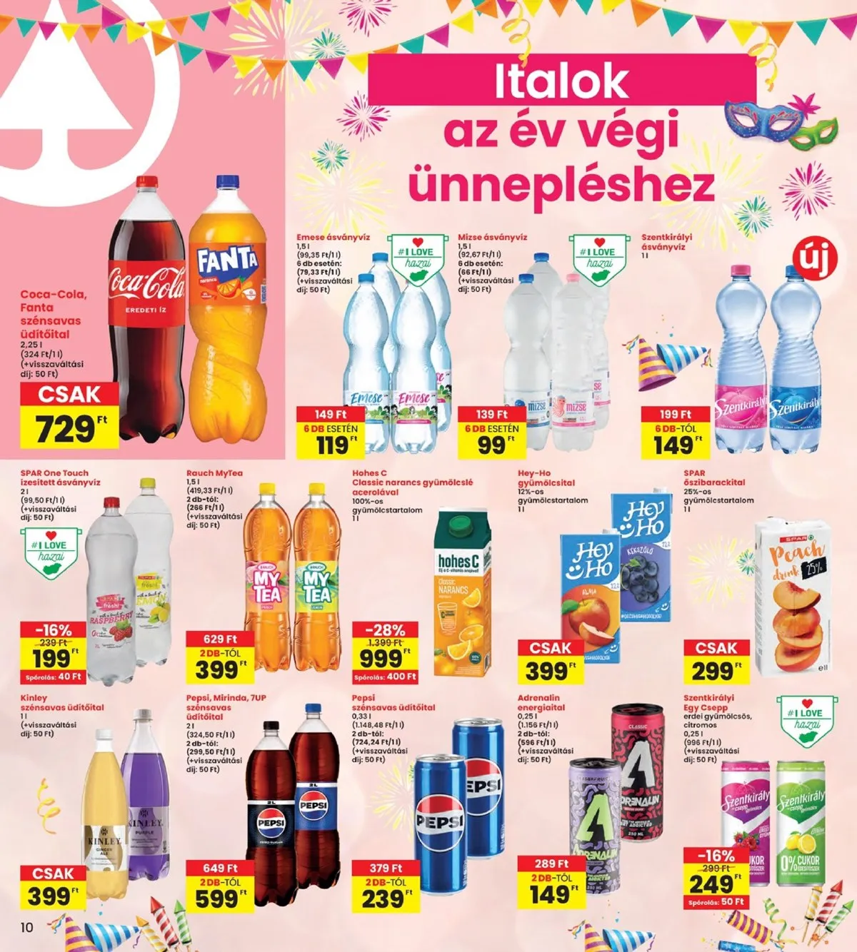 Interspar akciós újság 12.23–01.02 – 10. oldal