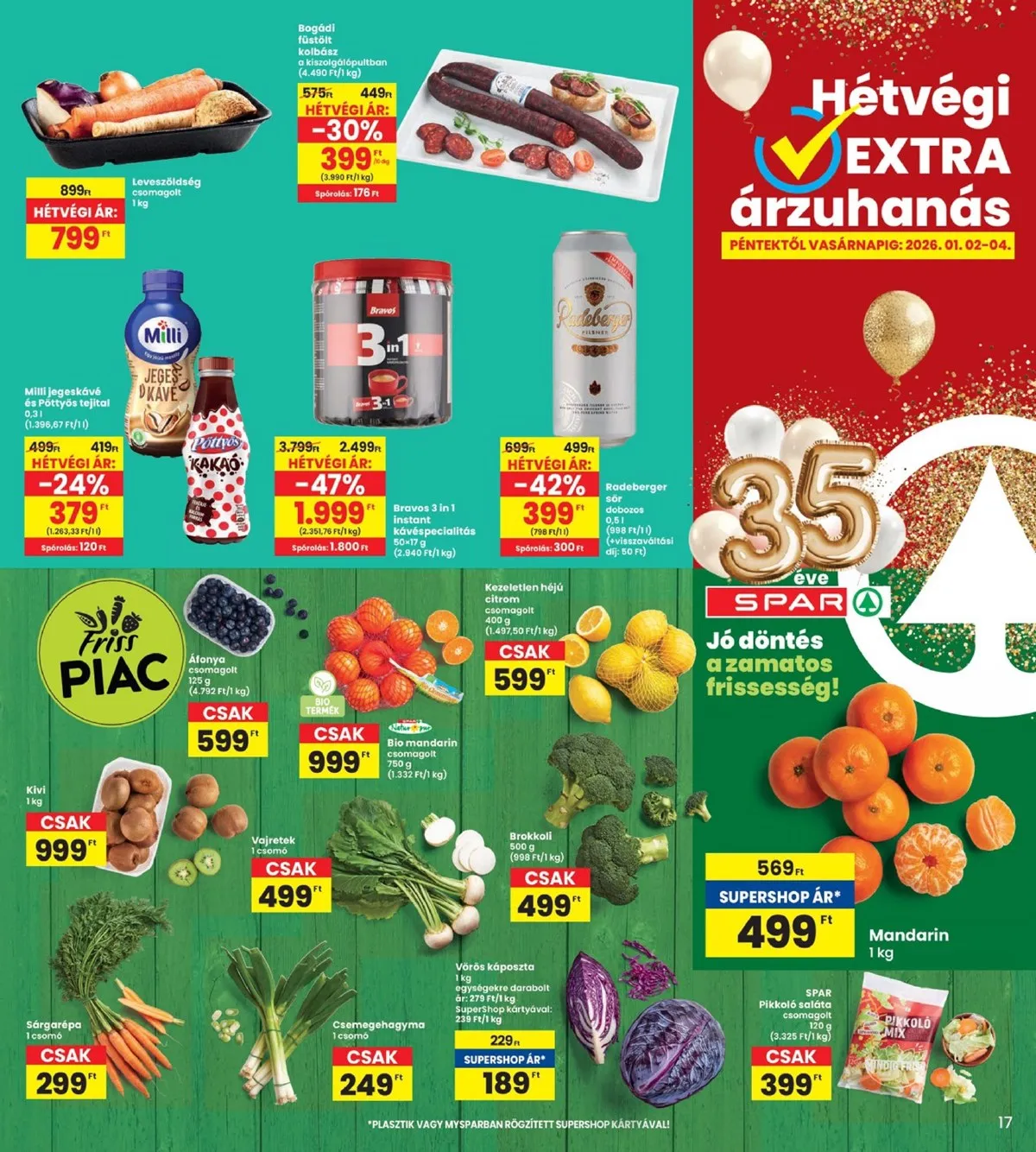 Interspar akciós újság 01.02–01.07 – 35. oldal
