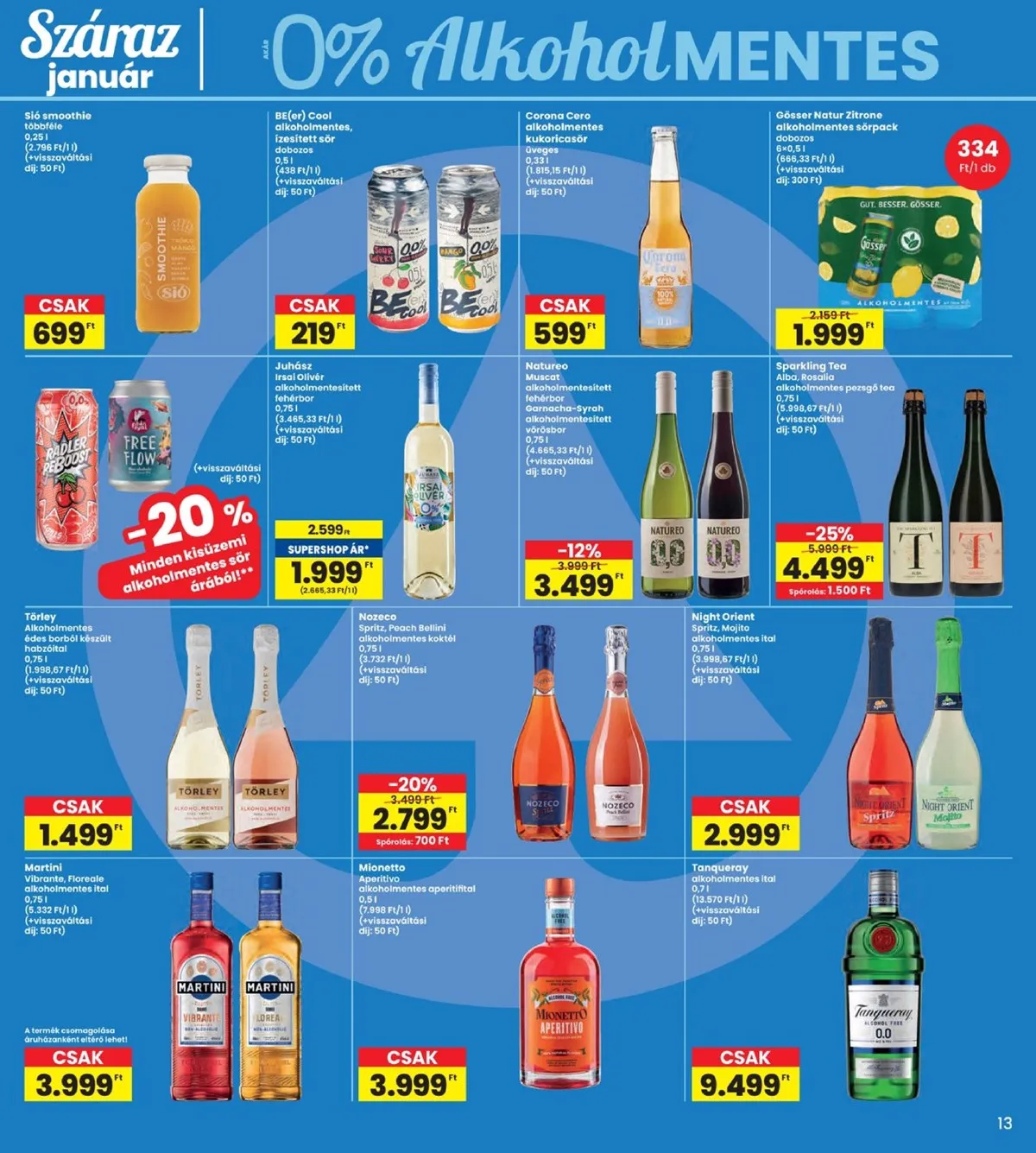 Interspar akciós újság 01.08–01.14 – 13. oldal