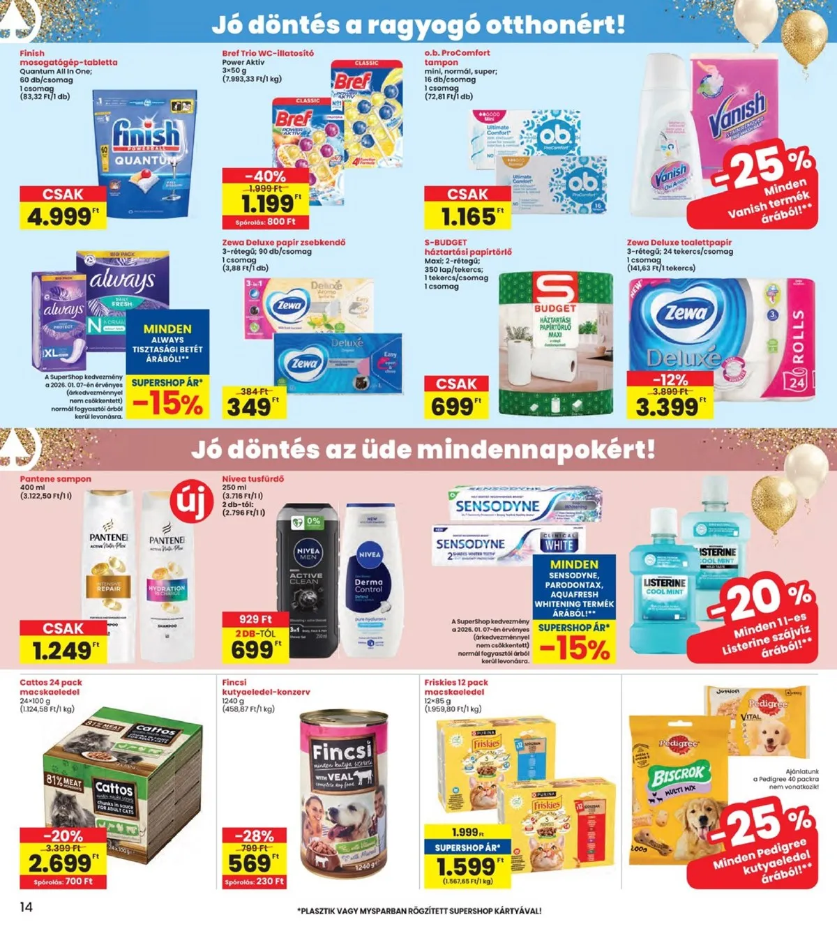 Interspar akciós újság 01.08–01.14 – 14. oldal