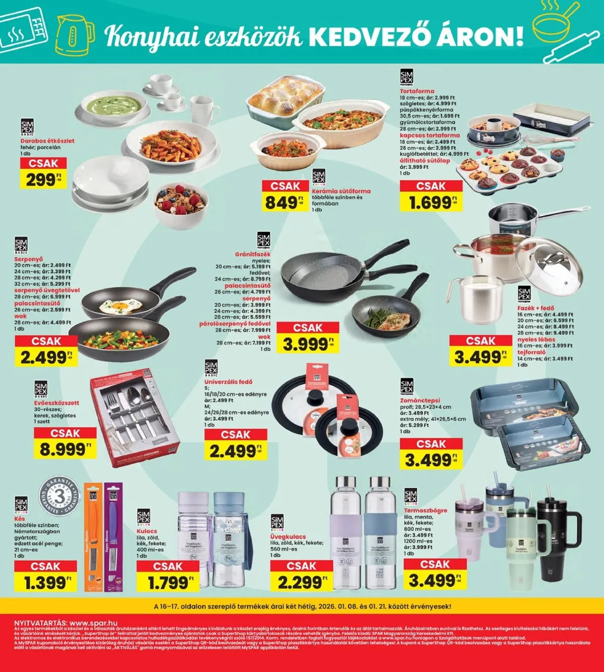 Interspar akciós újság 01.08–01.14 – 16. oldal