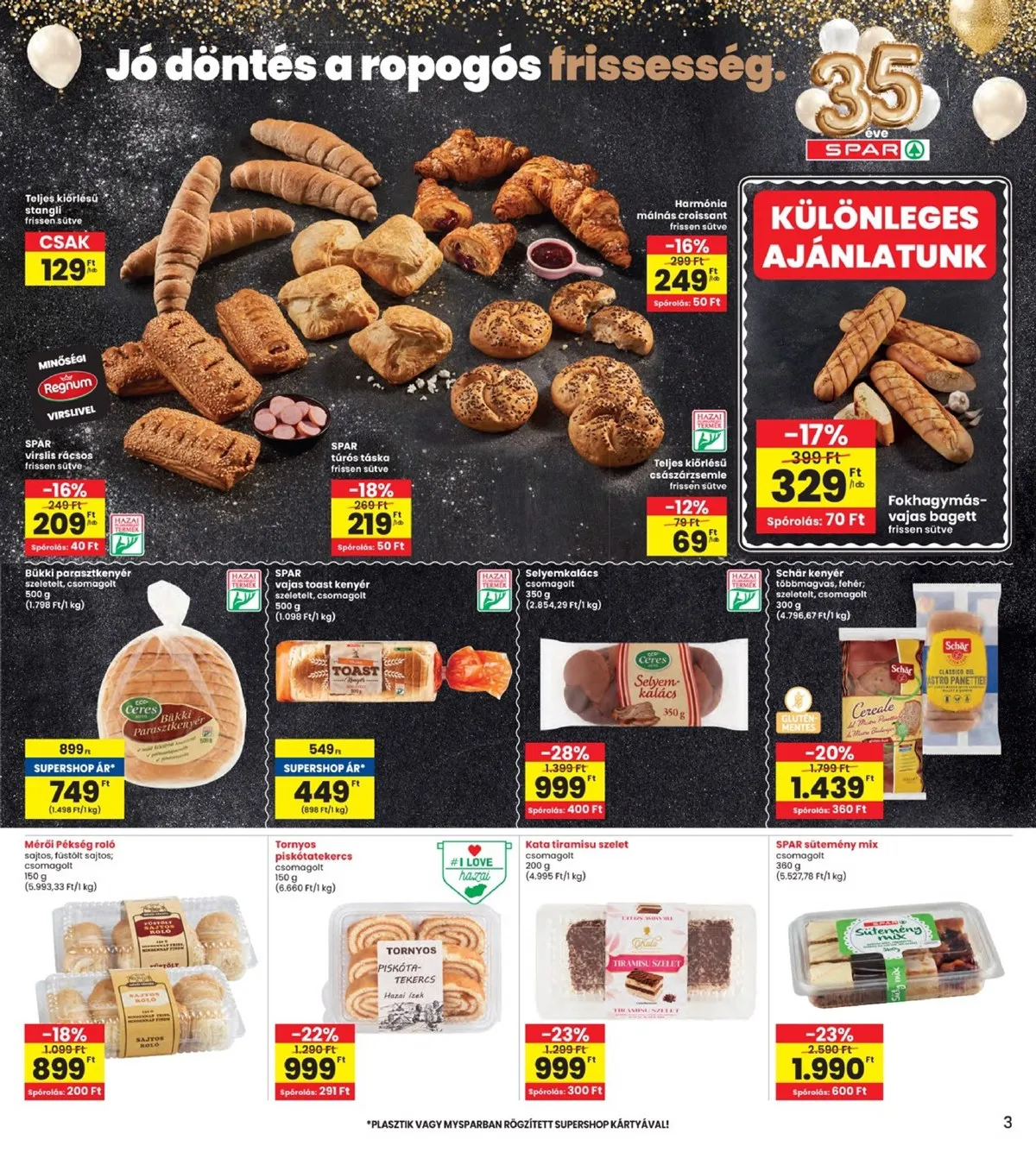 Interspar akciós újság 01.08–01.14 – 3. oldal