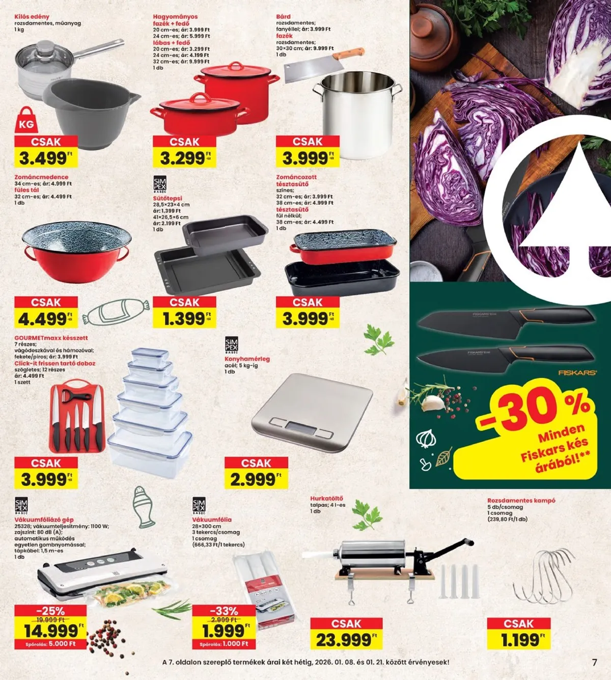 Interspar akciós újság 01.08–01.14 – 7. oldal