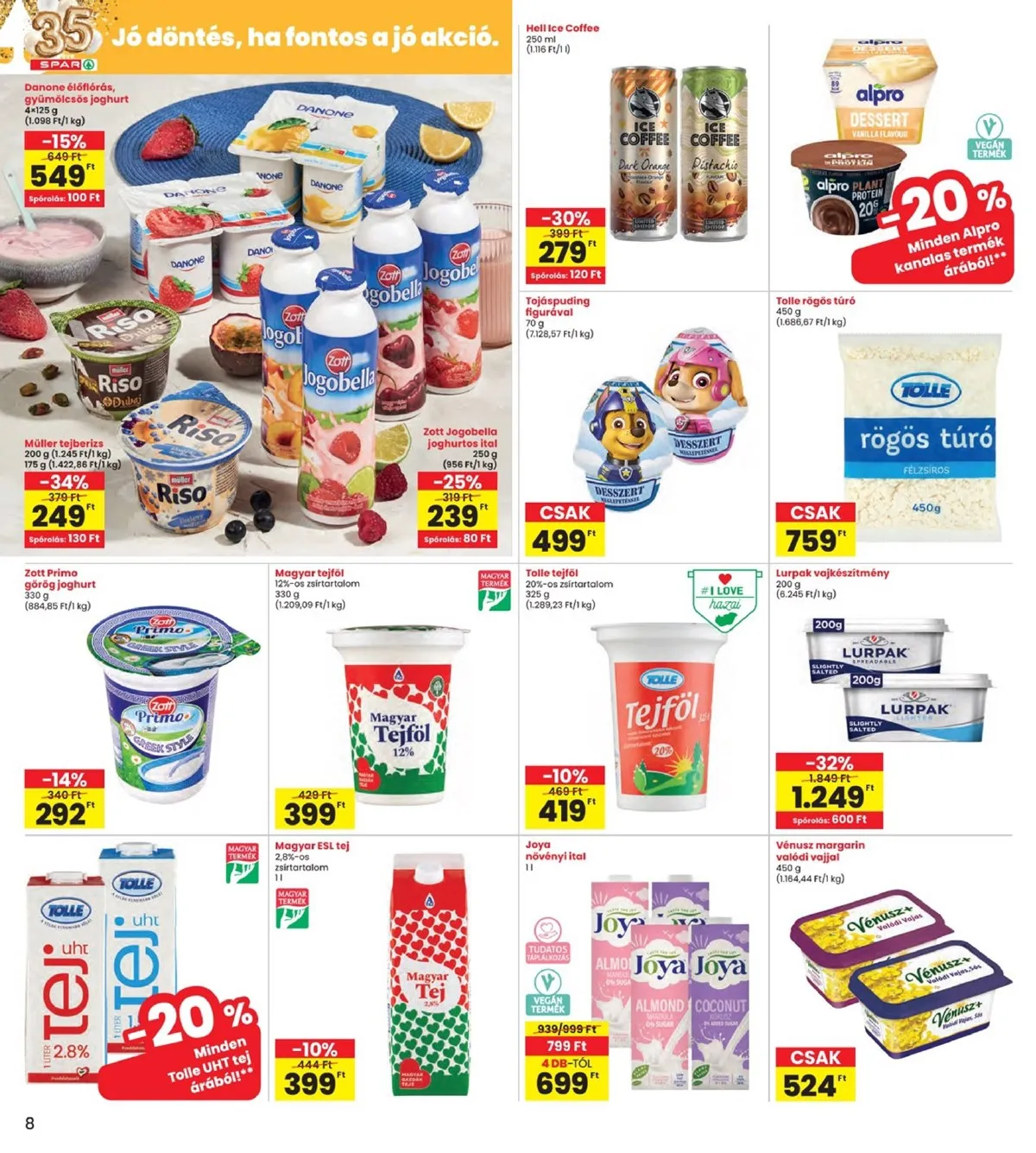 Interspar akciós újság 01.08–01.14 – 8. oldal