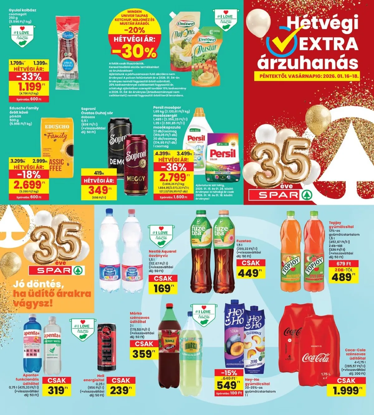 Interspar akciós újság 01.15–01.21 – 20. oldal