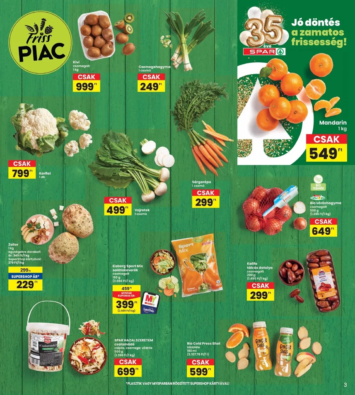 Interspar akciós újság 01.15–01.21 – 3. oldal