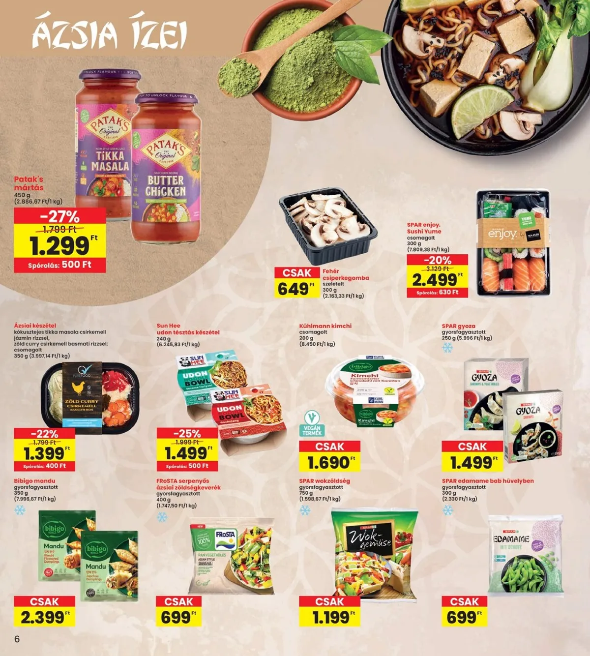 Interspar akciós újság 01.15–01.21 – 6. oldal