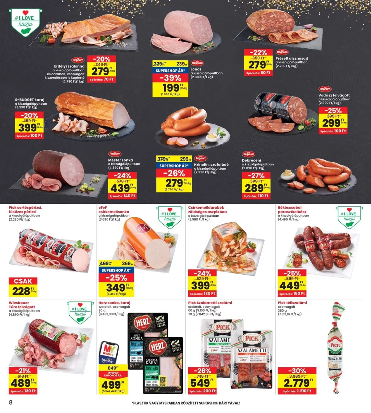 Interspar akciós újság 01.15–01.21 – 8. oldal