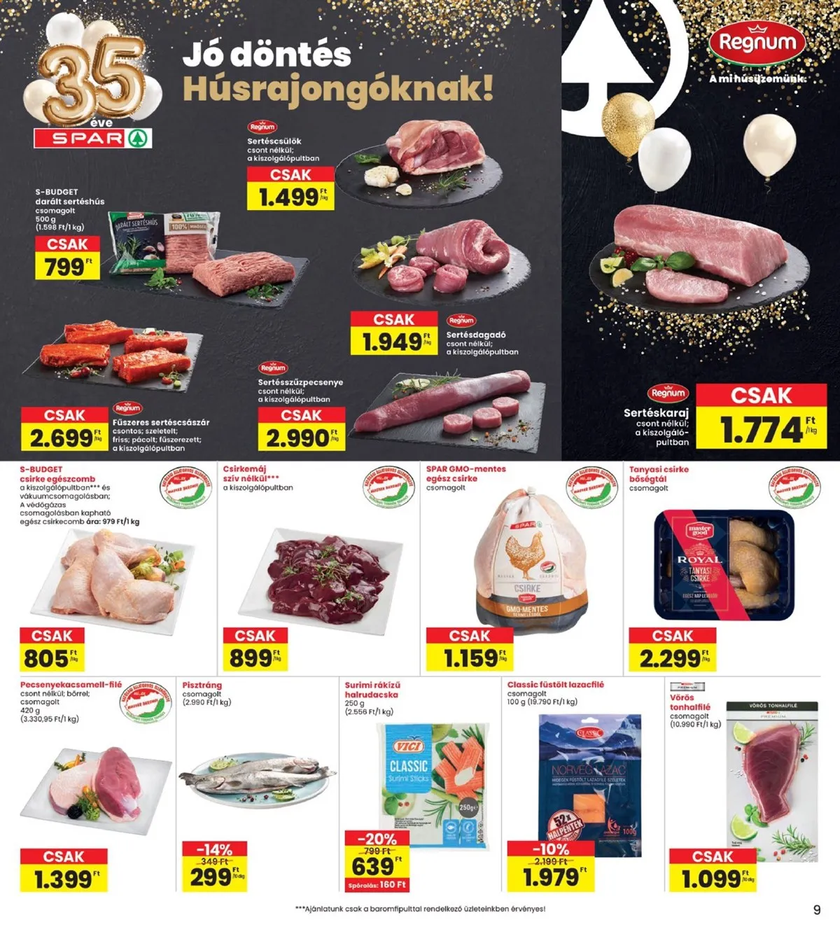 Interspar akciós újság 01.15–01.21 – 9. oldal