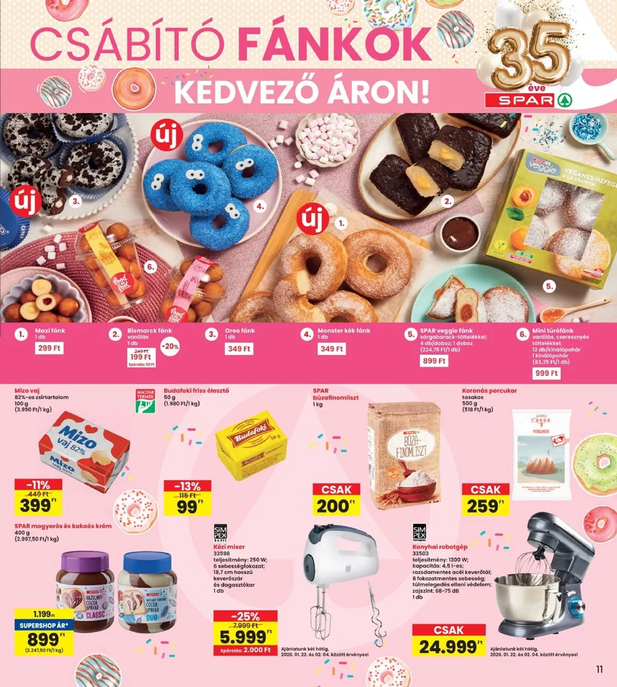 Interspar akciós újság 01.22–01.28 – 11. oldal