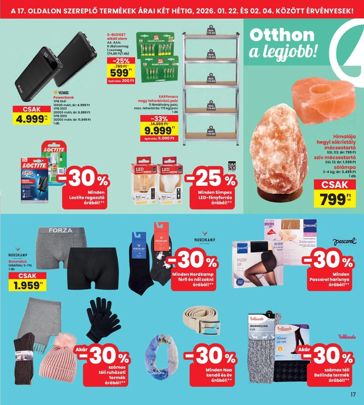 Interspar akciós újság 01.22–01.28 – 17. oldal