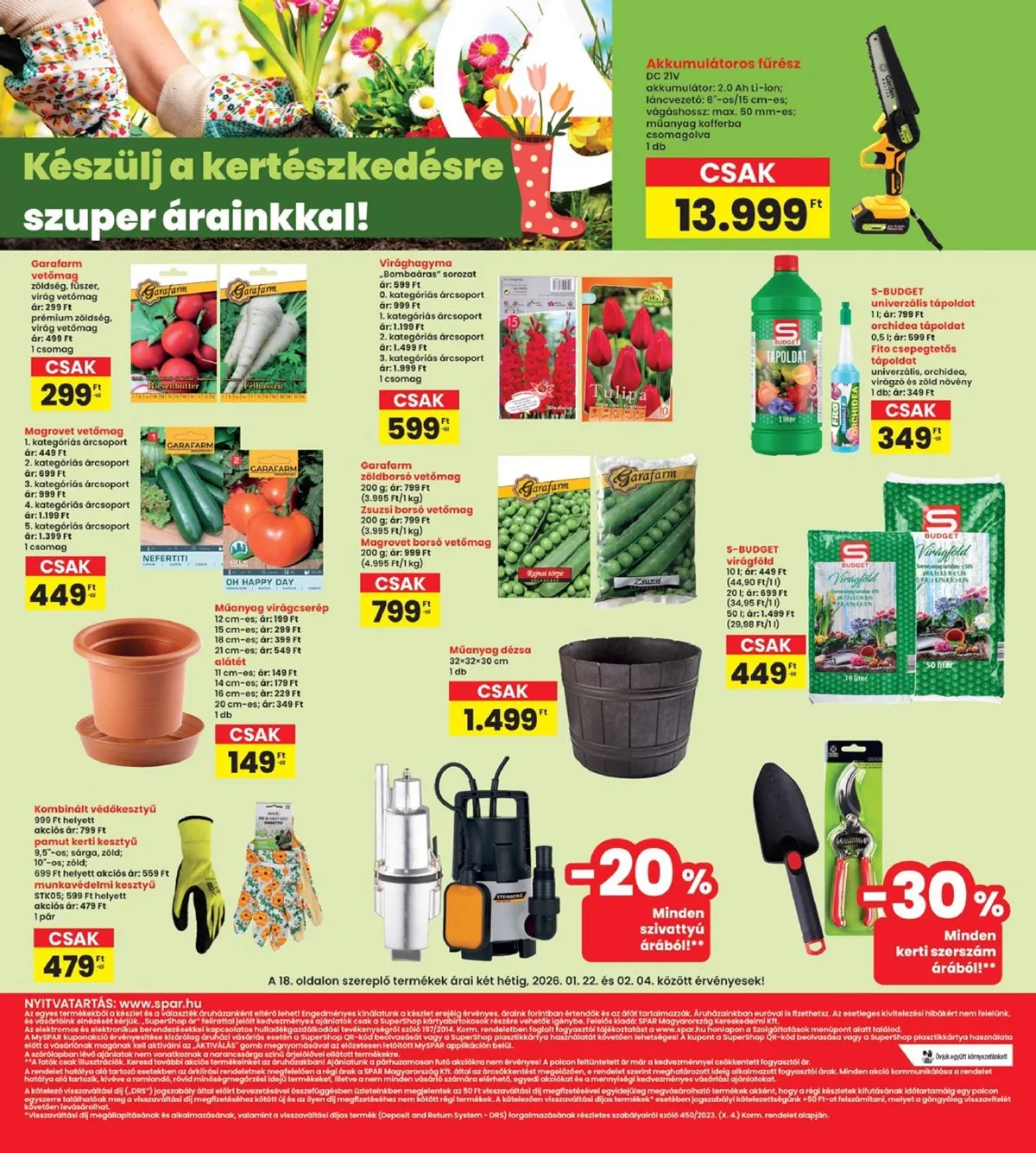 Interspar akciós újság 01.22–01.28 – 18. oldal