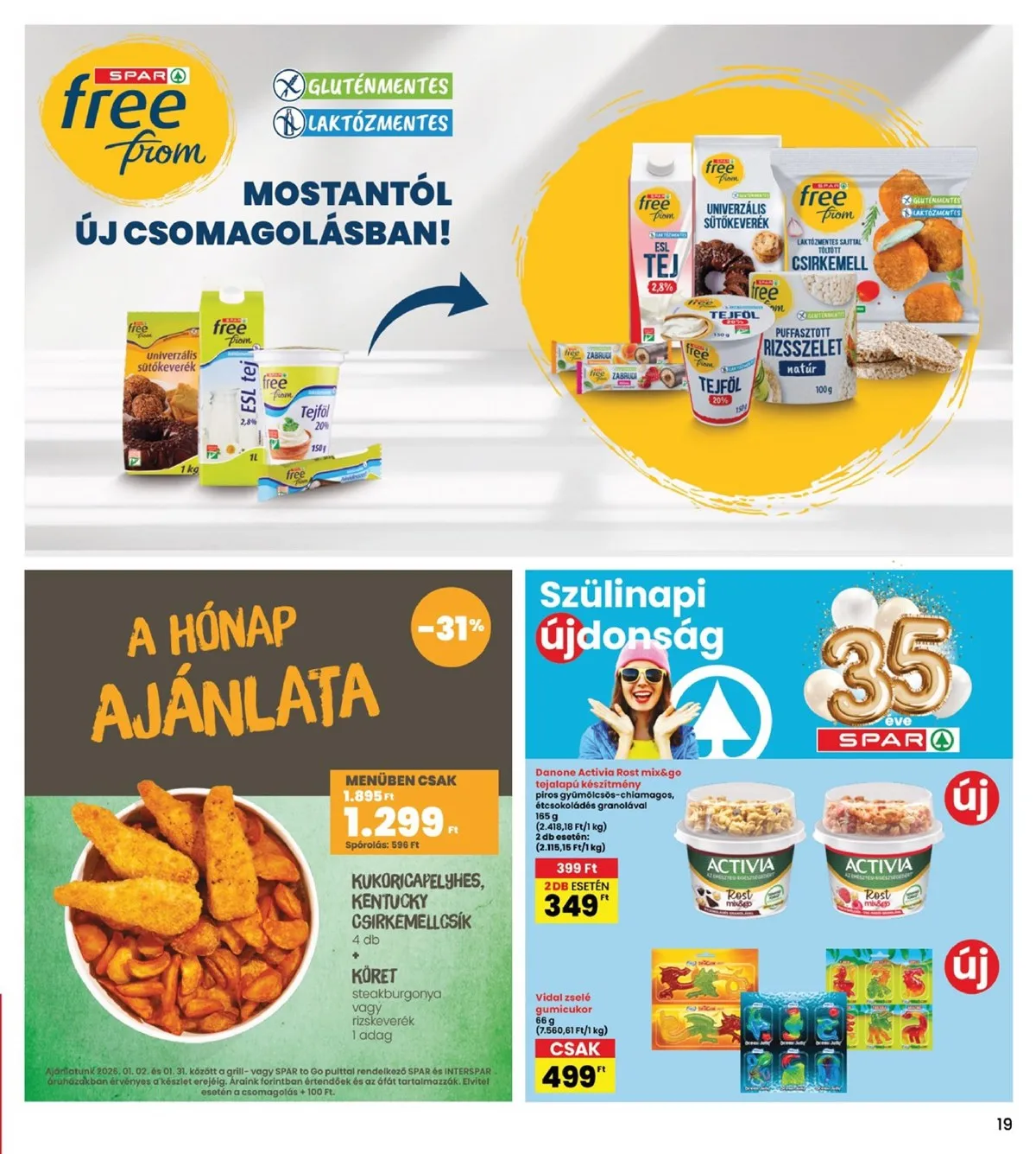 Interspar akciós újság 01.22–01.28 – 19. oldal