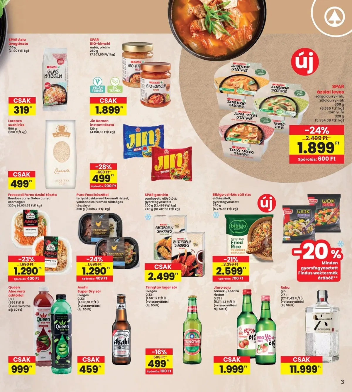Interspar akciós újság 01.22–01.28 – 3. oldal