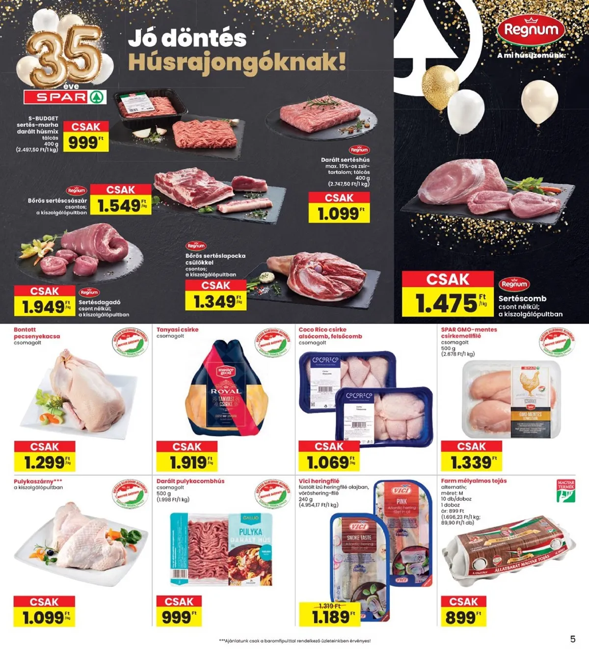 Interspar akciós újság 01.22–01.28 – 5. oldal