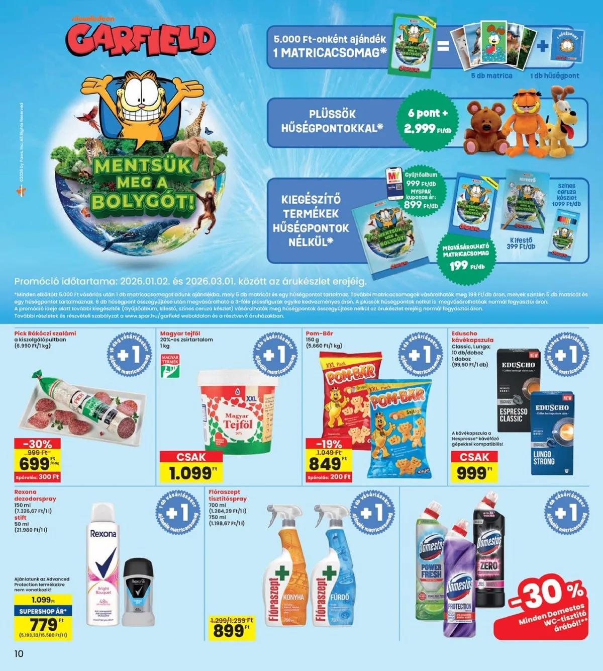 Interspar akciós újság 01.29–02.04 – 10. oldal