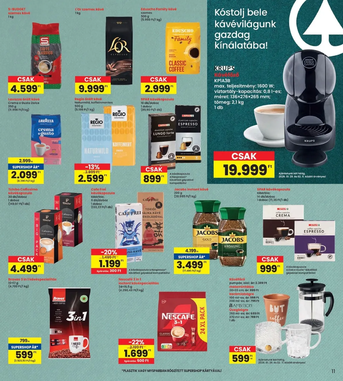 Interspar akciós újság 01.29–02.04 – 11. oldal