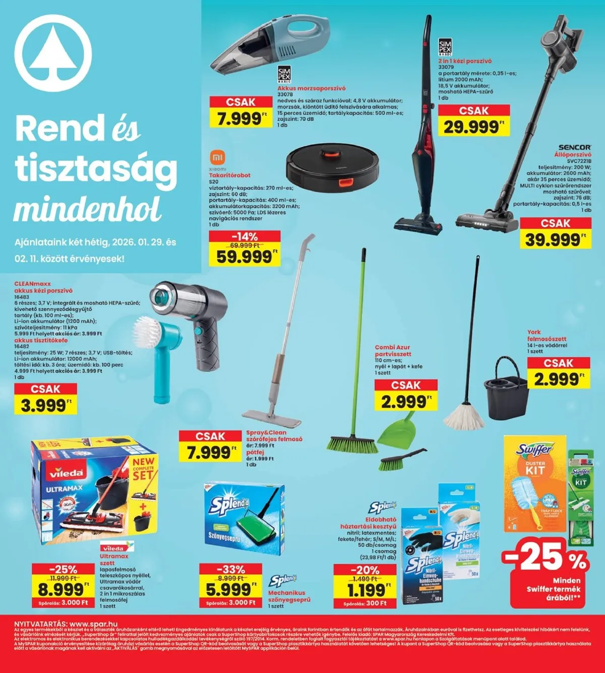 Interspar akciós újság 01.29–02.04 – 16. oldal