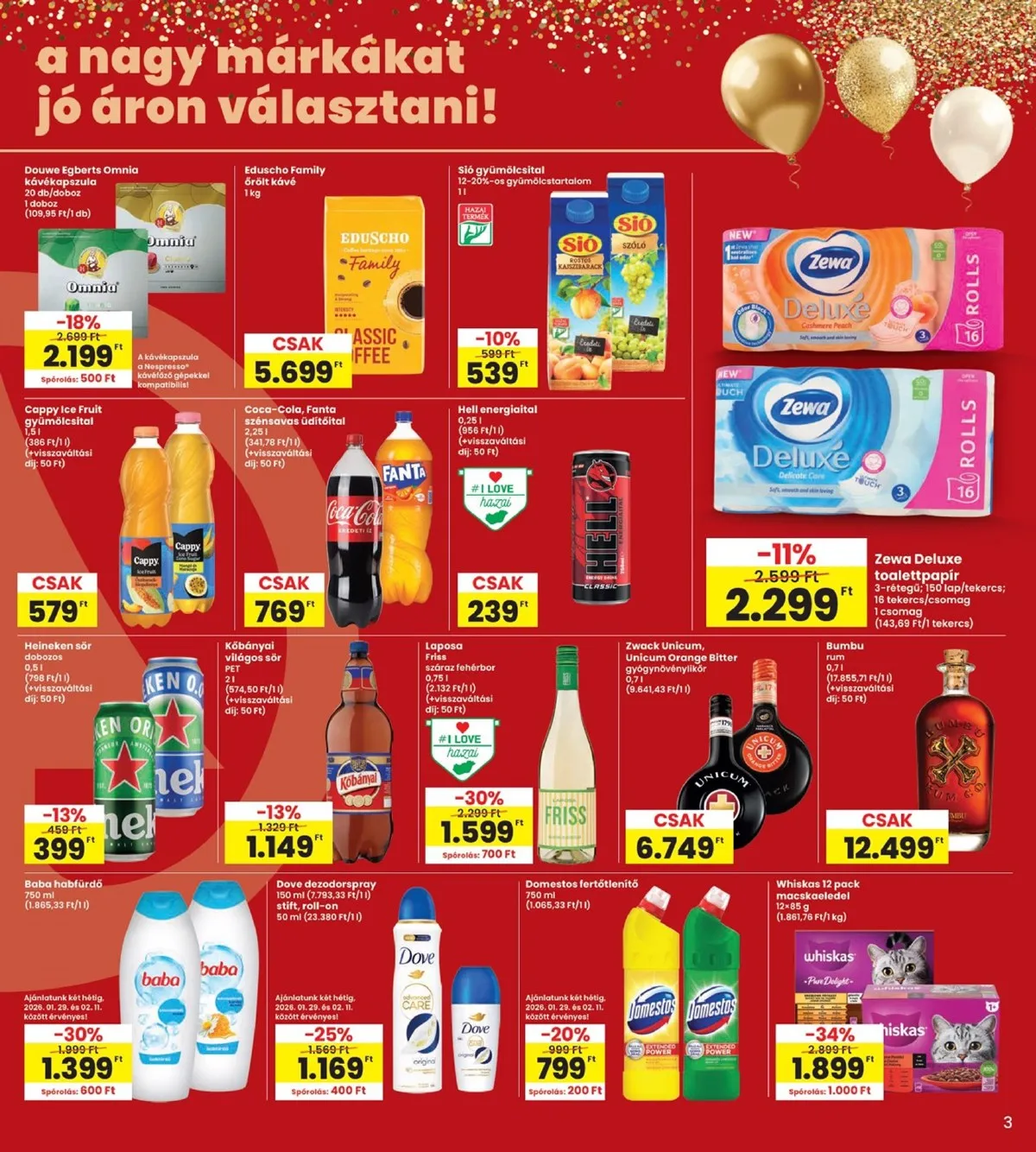 Interspar akciós újság 01.29–02.04 – 3. oldal